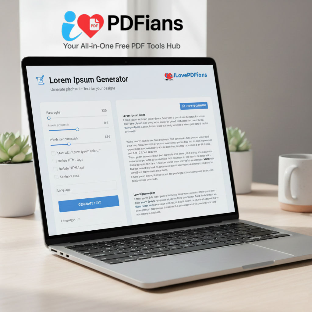 Lorem Ipsum Generator