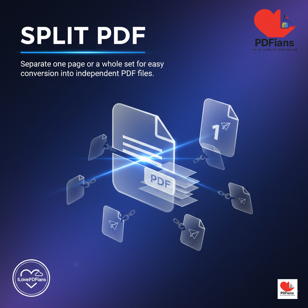 Split PDF-ILovePDFians
