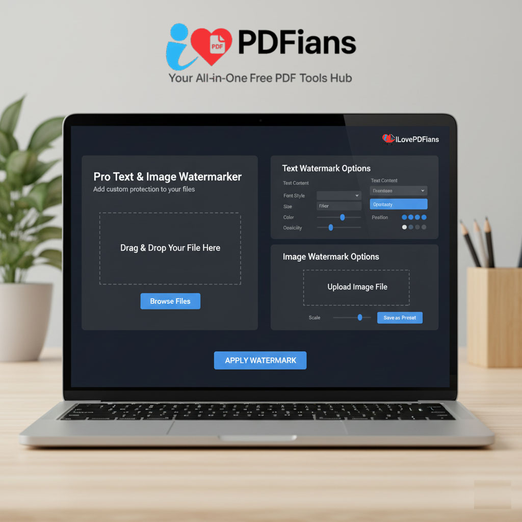Pro Text & Image Watermarker