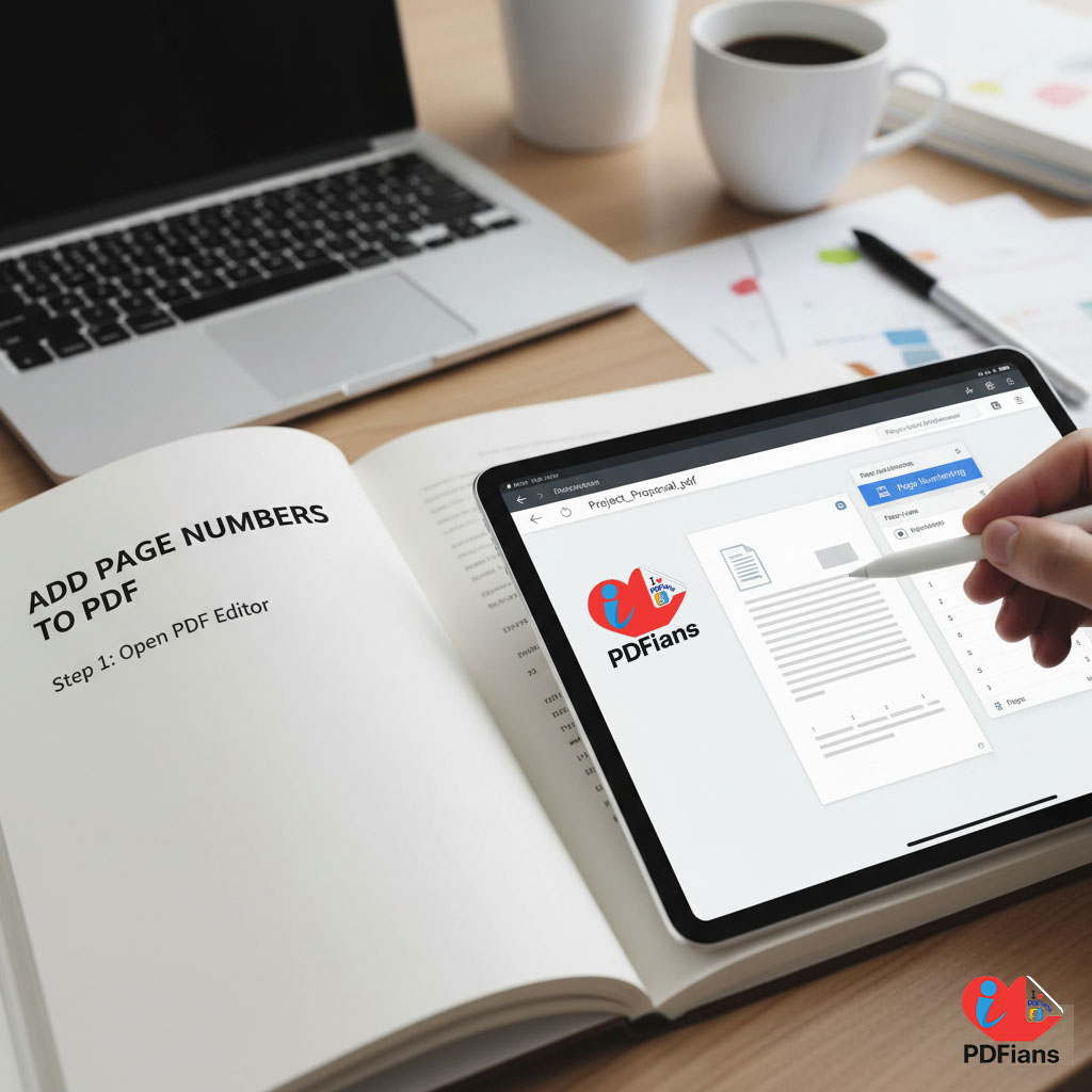 Add Page Numbers to PDF