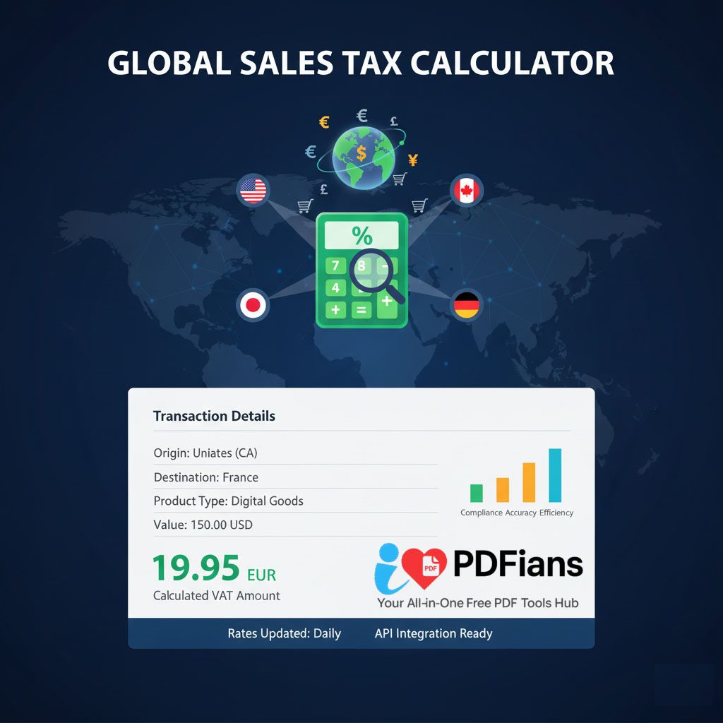 Global Sales Tax Calculator